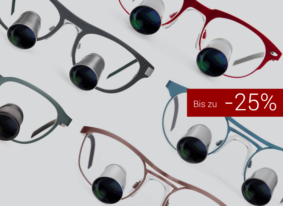 Bis zu -25 % auf Lupenbrillen